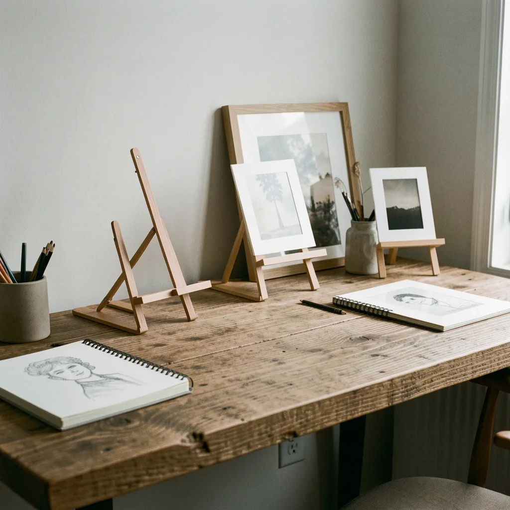 Studio series easel adjustment mechanism